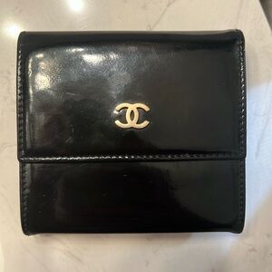CHANEL Vintage Trifold Wallet